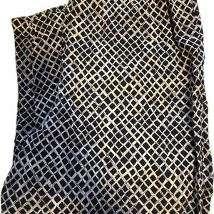 Vintage Geometric Pattern Pant 100% Rayon